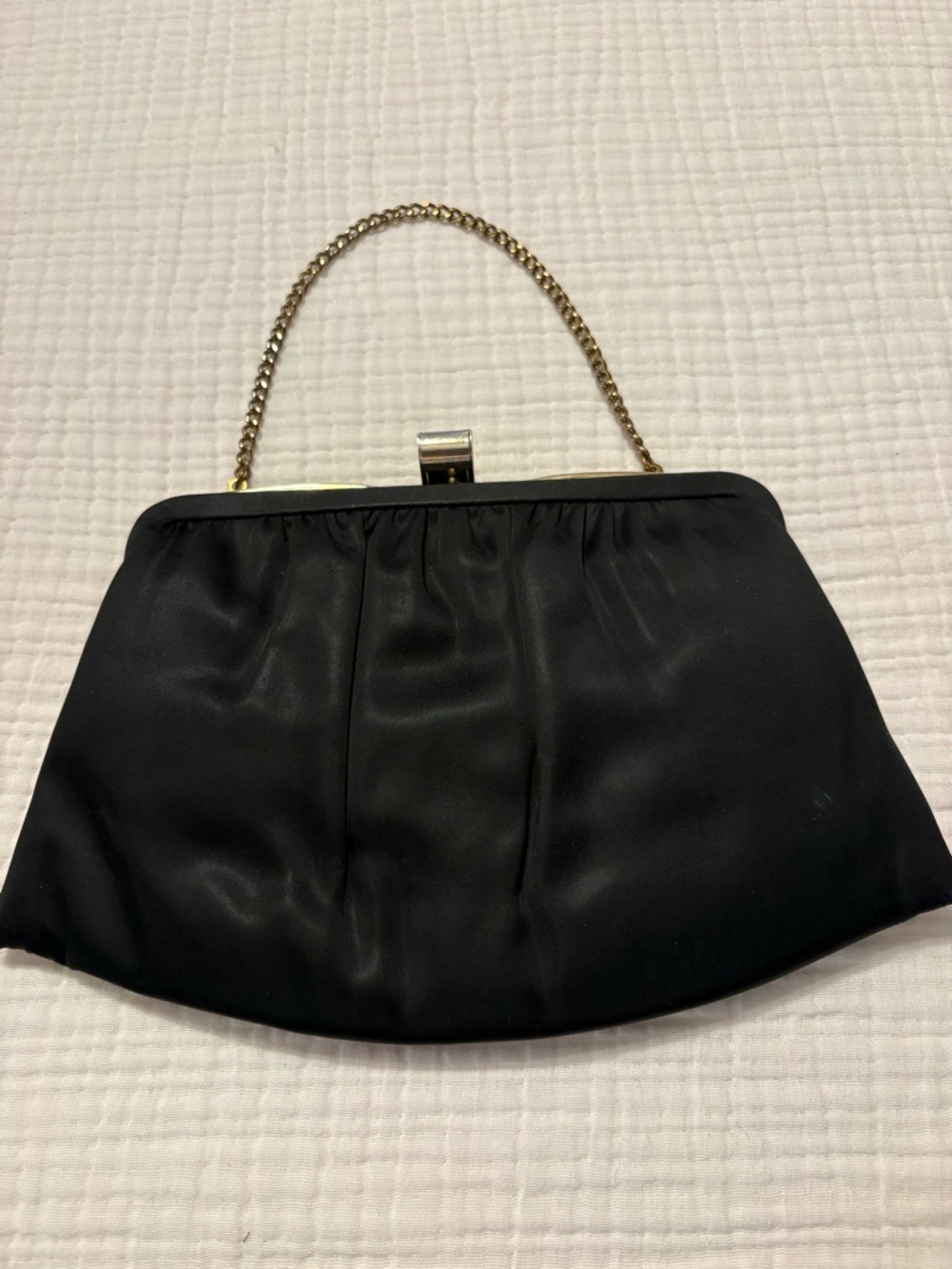 Vintage Andé Evening Bag with Gold Chain